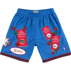 Mitchell & Ness Nba Swingman-Roses And Banners Shorts Philadelphia 76Ers