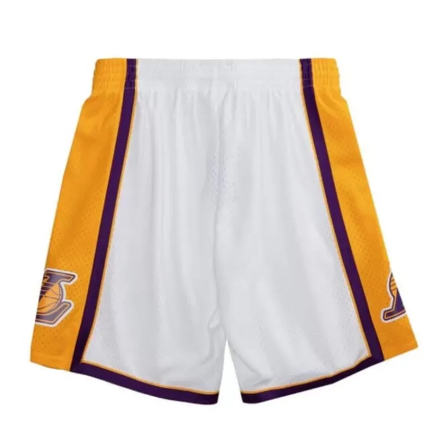 Mitchell & Ness Nba Swingman-Roses And Banners Shorts Los Angeles Lakers