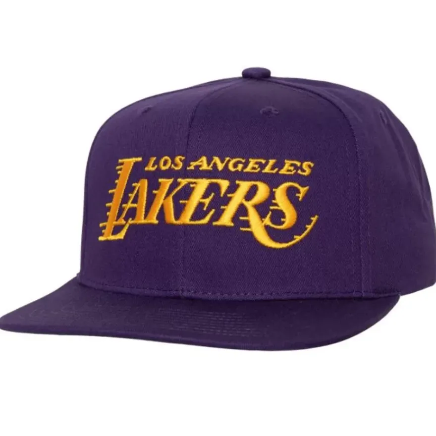 Mitchell & Ness Snapback-90'S Draft Day Snapback Los Angeles Lakers
