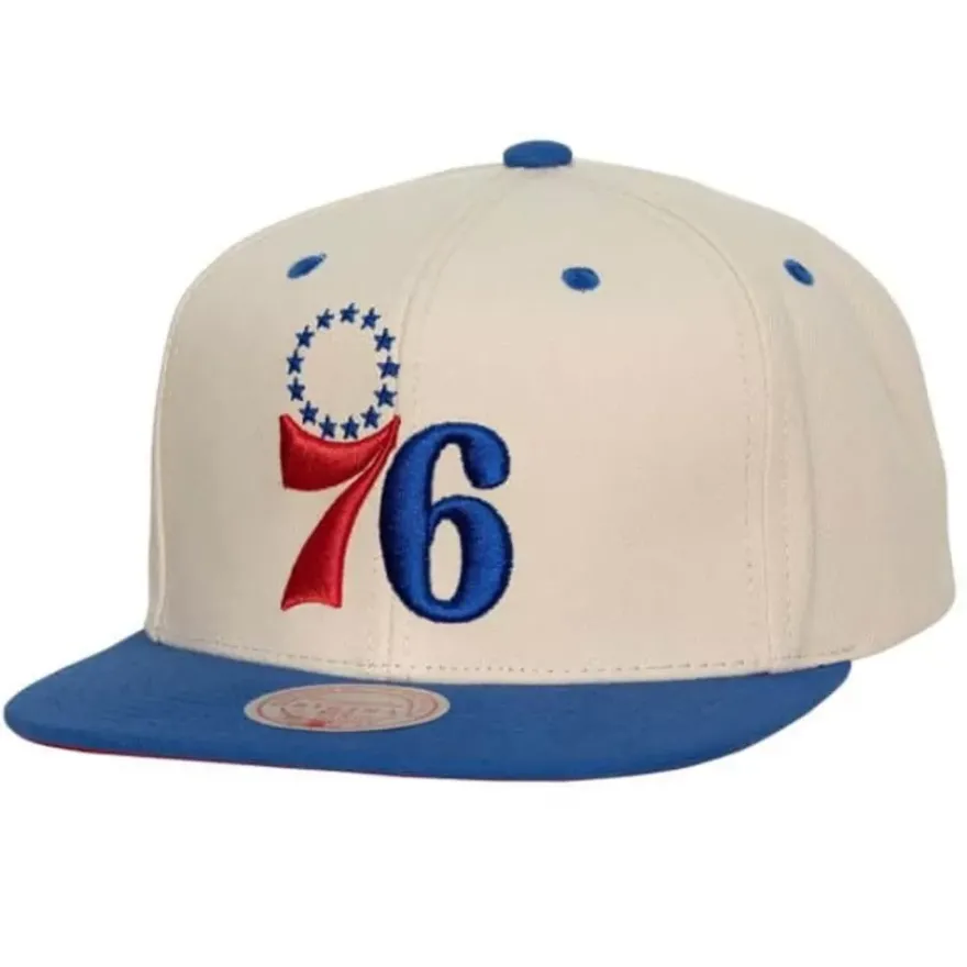 Mitchell & Ness Snapback-Sail 2 Tone Snapback Philadelphia 76Ers
