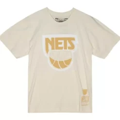 Mitchell & Ness T-Shirts & Tops-Sandman Tee New Jersey Nets