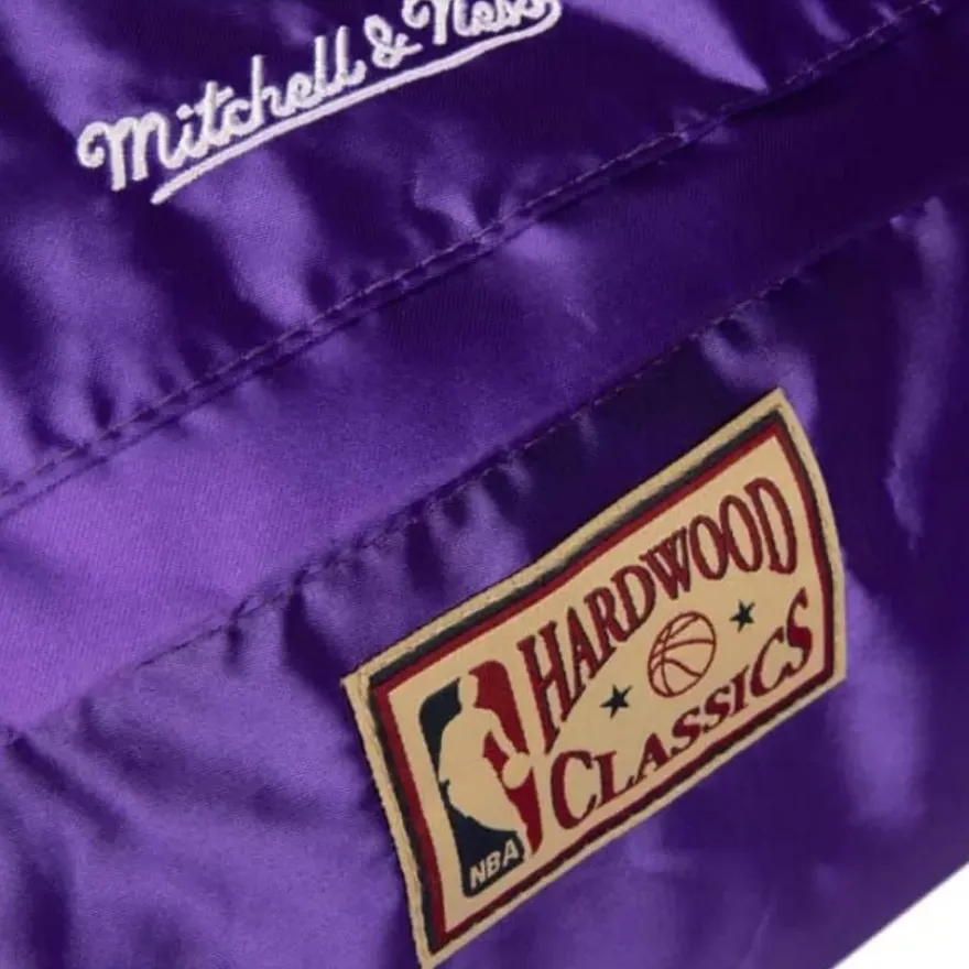 Mitchell & Ness Accessories-Satin Duffel Bag Los Angeles Lakers