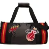 Mitchell & Ness Accessories-Satin Duffel Bag Miami Heat