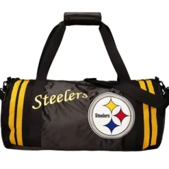 Mitchell & Ness Accessories-Satin Duffel Bag Pittsburgh Steelers
