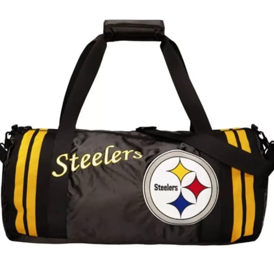 Mitchell & Ness Accessories-Satin Duffel Bag Pittsburgh Steelers