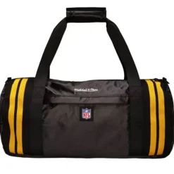 Mitchell & Ness Accessories-Satin Duffel Bag Pittsburgh Steelers