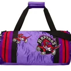 Mitchell & Ness Accessories-Satin Duffel Bag Toronto Raptors