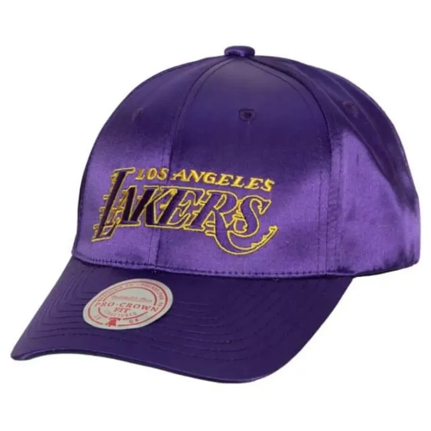 Mitchell & Ness Snapback-Satin Low Pro Snapback Los Angeles Lakers