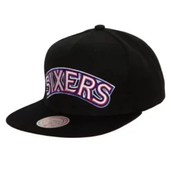 Mitchell & Ness Snapback-Satin Under Snapback Hwc Philadelphia 76Ers