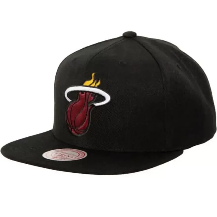 Mitchell & Ness Snapback-Satin Under Snapback Miami Heat
