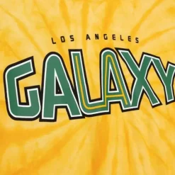 Mitchell & Ness T-Shirts & Tops-Script Tee Los Angeles Galaxy