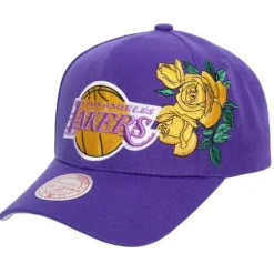 Mitchell & Ness Snapback-Secondary Roses Pro Snapback Los Angeles Lakers