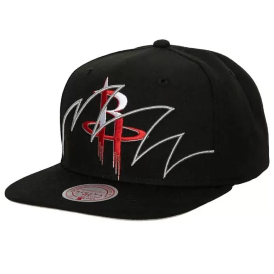 Mitchell & Ness Snapback-Shark Bite Snapback Houston Rockets