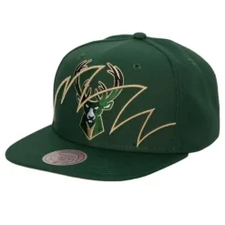 Mitchell & Ness Snapback-Shark Bite Snapback Milwaukee Bucks