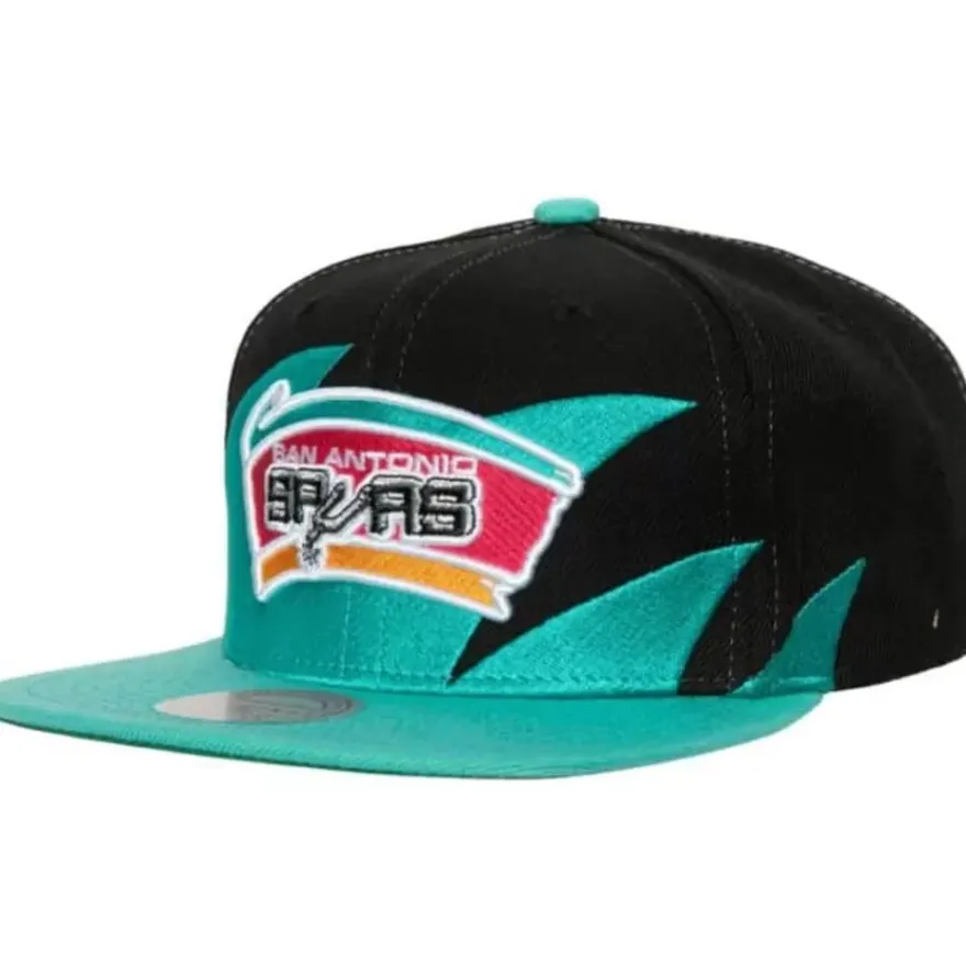 Mitchell & Ness Snapback-Sharktooth Snapback Hwc San Antonio Spurs