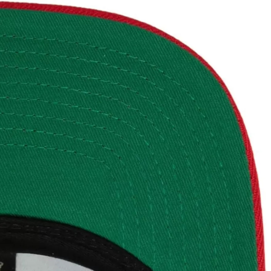 Mitchell & Ness Snapback-Sharktooth Snapback Ohio State