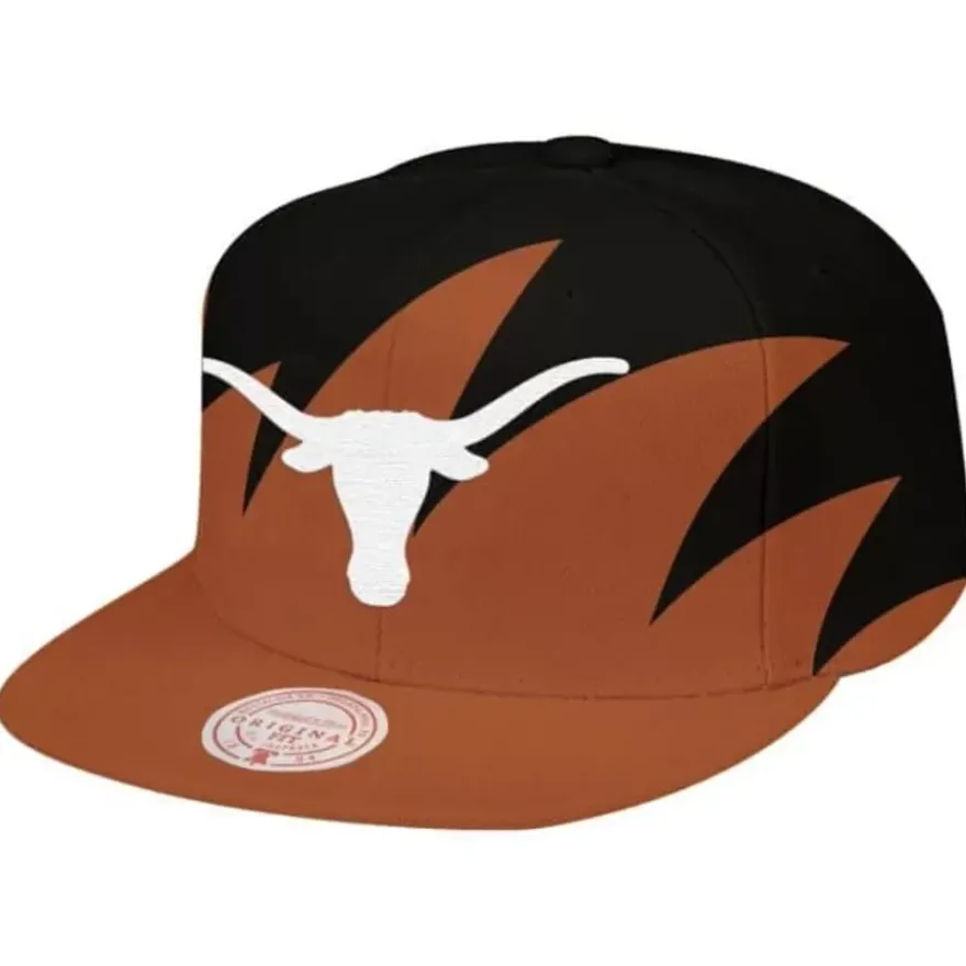 Mitchell & Ness Snapback-Sharktooth Snapback University Of Texas At Austin
