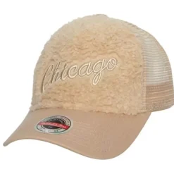 Mitchell & Ness Snapback-Sherpa Trucker Snapback Hwc Chicago Bulls