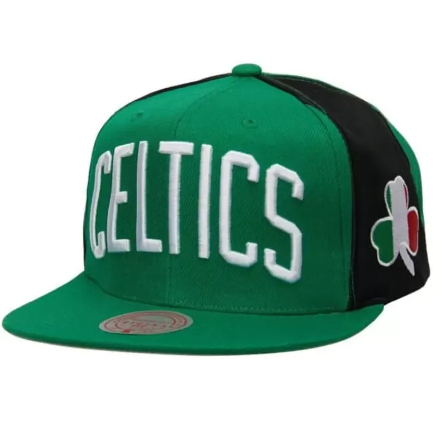 Mitchell & Ness Snapback-Short Hook Snapback Hwc Boston Celtics