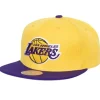 Mitchell & Ness Snapback-Side Core 2.0 Snapback Los Angeles Lakers