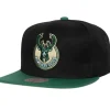 Mitchell & Ness Snapback-Side Core 2.0 Snapback Milwaukee Bucks
