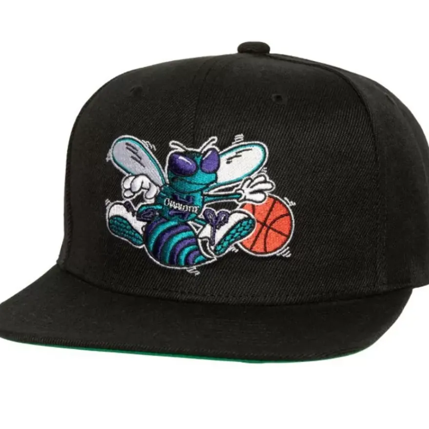 Mitchell & Ness Snapback-Side Jam Snapback Hwc Charlotte Hornets