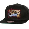 Mitchell & Ness Snapback-Side Jam Snapback Hwc Philadelphia 76Ers
