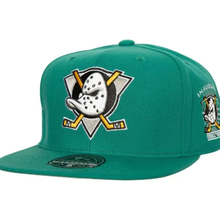 Mitchell & Ness Fitted-Side Patch Fitted Anaheim Ducks