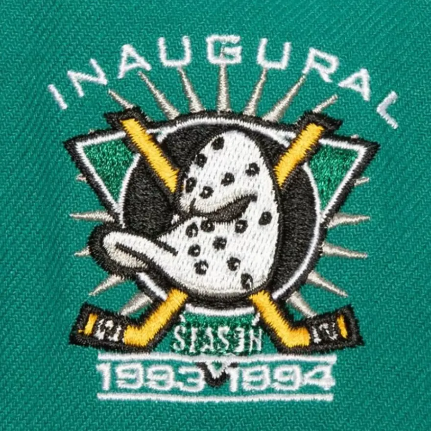 Mitchell & Ness Fitted-Side Patch Fitted Anaheim Ducks