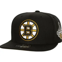 Mitchell & Ness Fitted-Side Patch Fitted Boston Bruins
