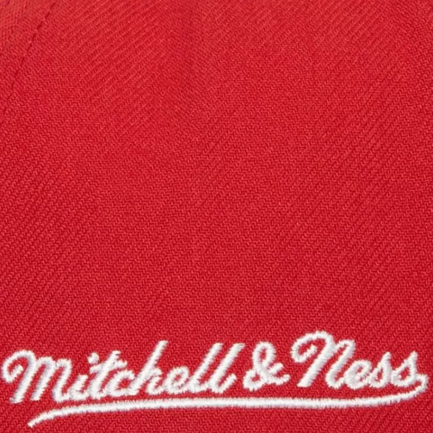 Mitchell & Ness Fitted-Side Patch Fitted Detroit Red Wings