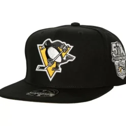Mitchell & Ness Fitted-Side Patch Fitted Pittsburgh Penguins