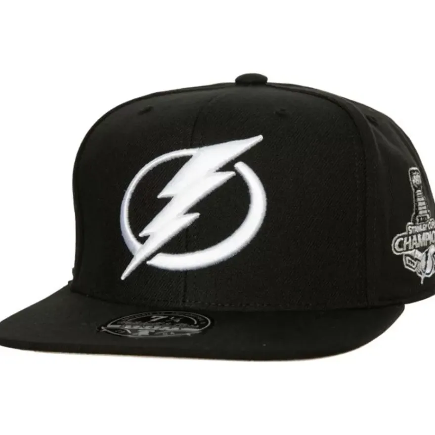 Mitchell & Ness Fitted-Side Patch Fitted Tampa Bay Lightning