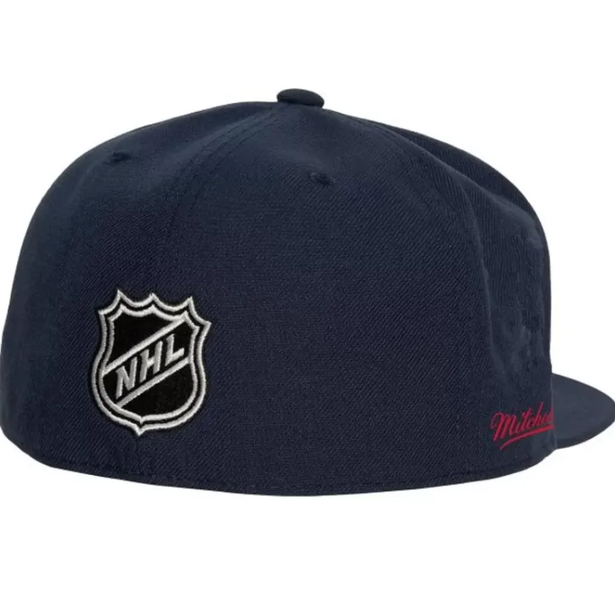 Mitchell & Ness Fitted-Side Patch Fitted Washington Capitals