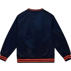 Mitchell & Ness Jackets & Outerwear-Sideline Pullover Satin Jacket Houston Astros