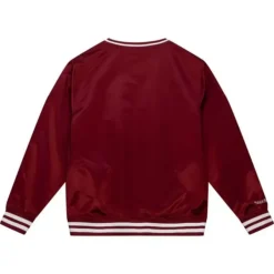 Mitchell & Ness Jackets & Outerwear-Sideline Pullover Satin Jacket Philadelphia Phillies