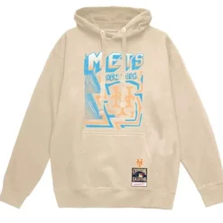 Mitchell & Ness Hoodies & Sweatshirts-Sidewalk Sketch Hoodie New York Mets