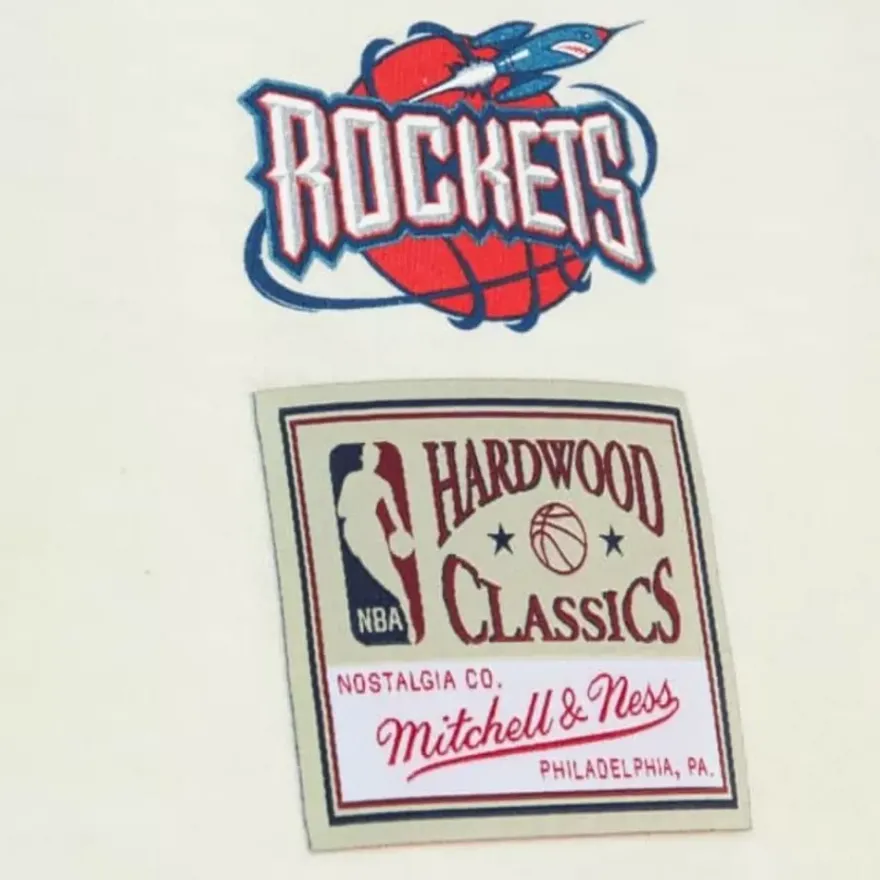 Mitchell & Ness T-Shirts & Tops-Sidewalk Sketch Ss Tee Hwc Houston Rockets