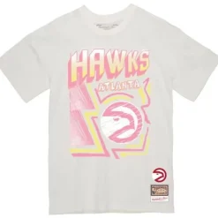 Mitchell & Ness T-Shirts & Tops-Sidewalk Sketch Tee Atlanta Hawks