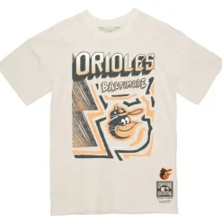 Mitchell & Ness T-Shirts & Tops-Sidewalk Sketch Tee Baltimore Orioles