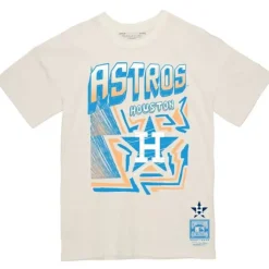 Mitchell & Ness T-Shirts & Tops-Sidewalk Sketch Tee Houston Astros