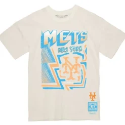 Mitchell & Ness T-Shirts & Tops-Sidewalk Sketch Tee New York Mets