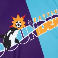 Mitchell & Ness T-Shirts & Tops-Since 96 2.0 Split Color Mesh Tank Seattle Sounders Fc