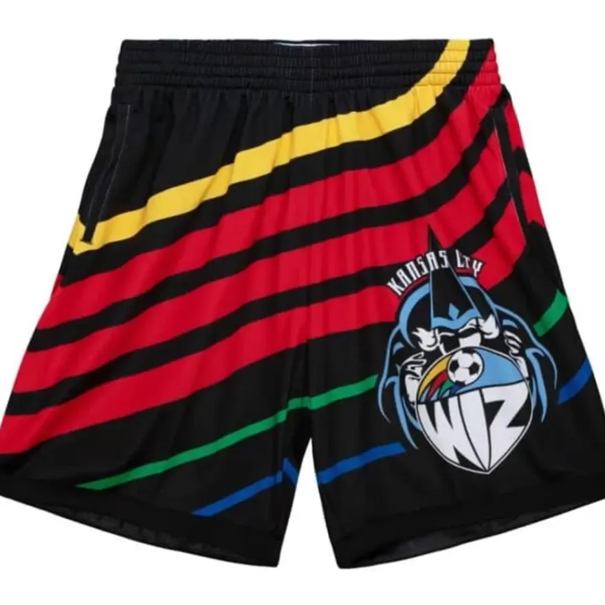 Mitchell & Ness Shorts-Since 96 2.0 Sublimated Mesh Shorts Kansas City Wiz