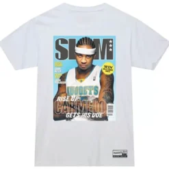 Mitchell & Ness T-Shirts & Tops-Slam Cover Denver Nuggets Carmelo Anthony