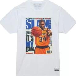 Mitchell & Ness T-Shirts & Tops-Slam Cover Los Angeles Lakers Shaquille O'Neal