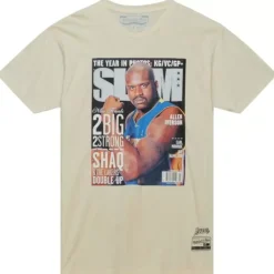 Mitchell & Ness T-Shirts & Tops-Slam Cover Los Angeles Lakers Shaquille O'Neal