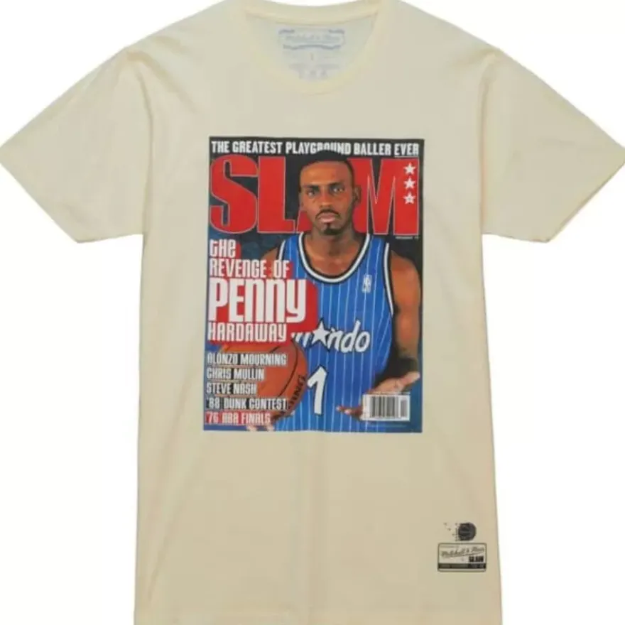 Mitchell & Ness T-Shirts & Tops-Slam Cover Orlando Magic Penny Hardaway