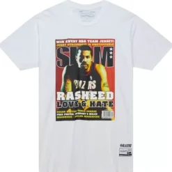 Mitchell & Ness T-Shirts & Tops-Slam Cover Portland Trail Blazers Rasheed Wallace