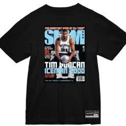 Mitchell & Ness T-Shirts & Tops-Slam Cover San Antonio Spurs Tim Duncan